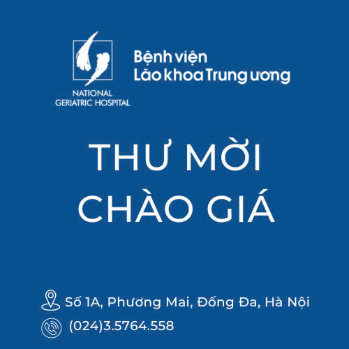 THƯ MỜI CHÀO GIÁ SỐ 640/BVLKTW-ĐT&CĐT