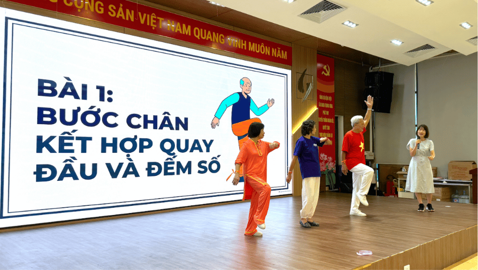 HƯỞNG ỨNG NGÀY ALZHEIMER THẾ GIỚI 21/9 HƯỚNG DẪN BÀI TẬP PHỐI HỢP NHẬN THỨC – VẬN ĐỘNG CHO NGƯỜI BỆNH SA SÚT TRÍ TUỆ
