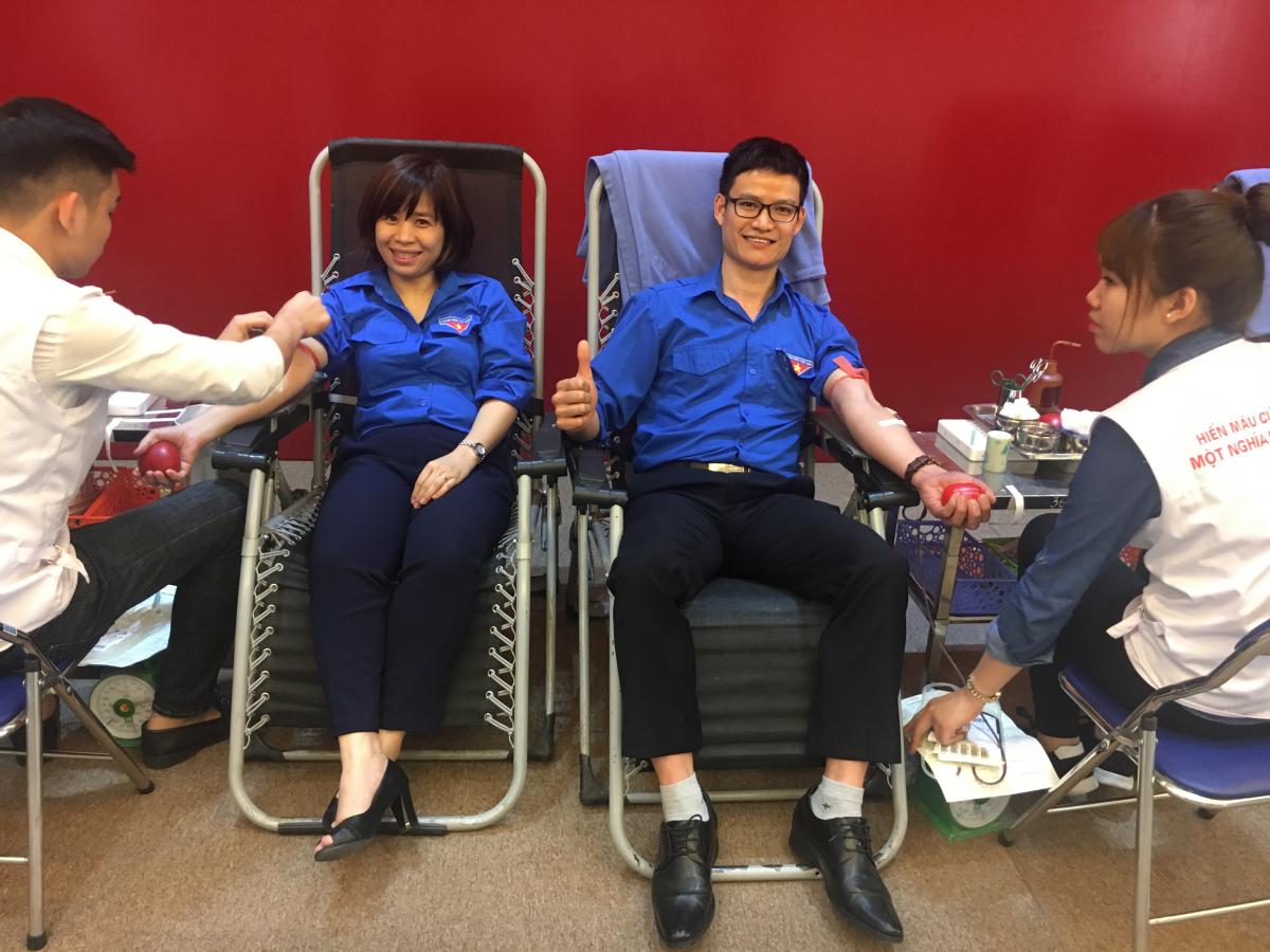 Ngày hội hiến máu tình nguyện năm 2018 – BV Lão khoa TW