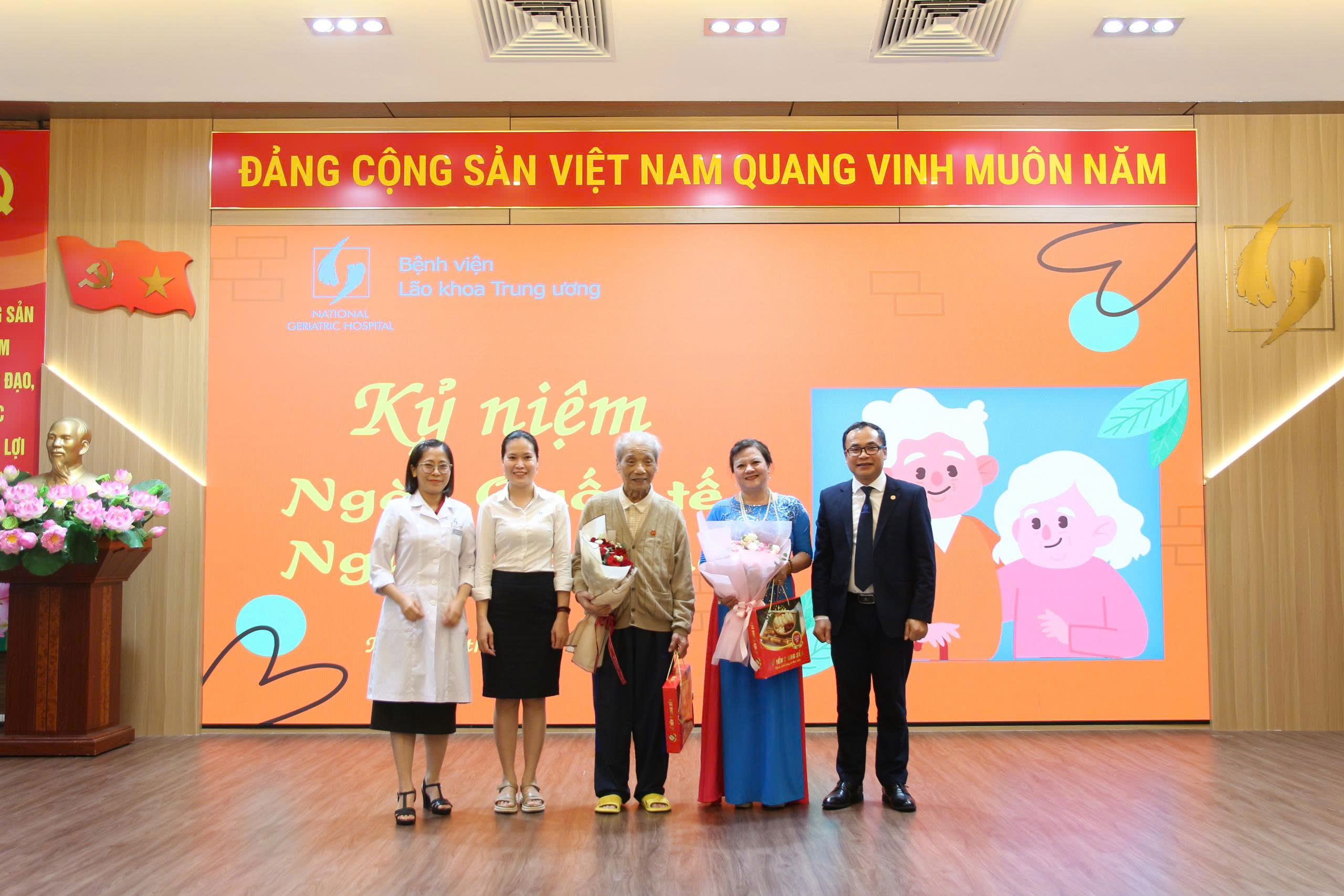 BỆNH VIỆN LÃO KHOA TRUNG ƯƠNG KỶ NIỆM NGÀY QUỐC TẾ NGƯỜI CAO TUỔI 2025