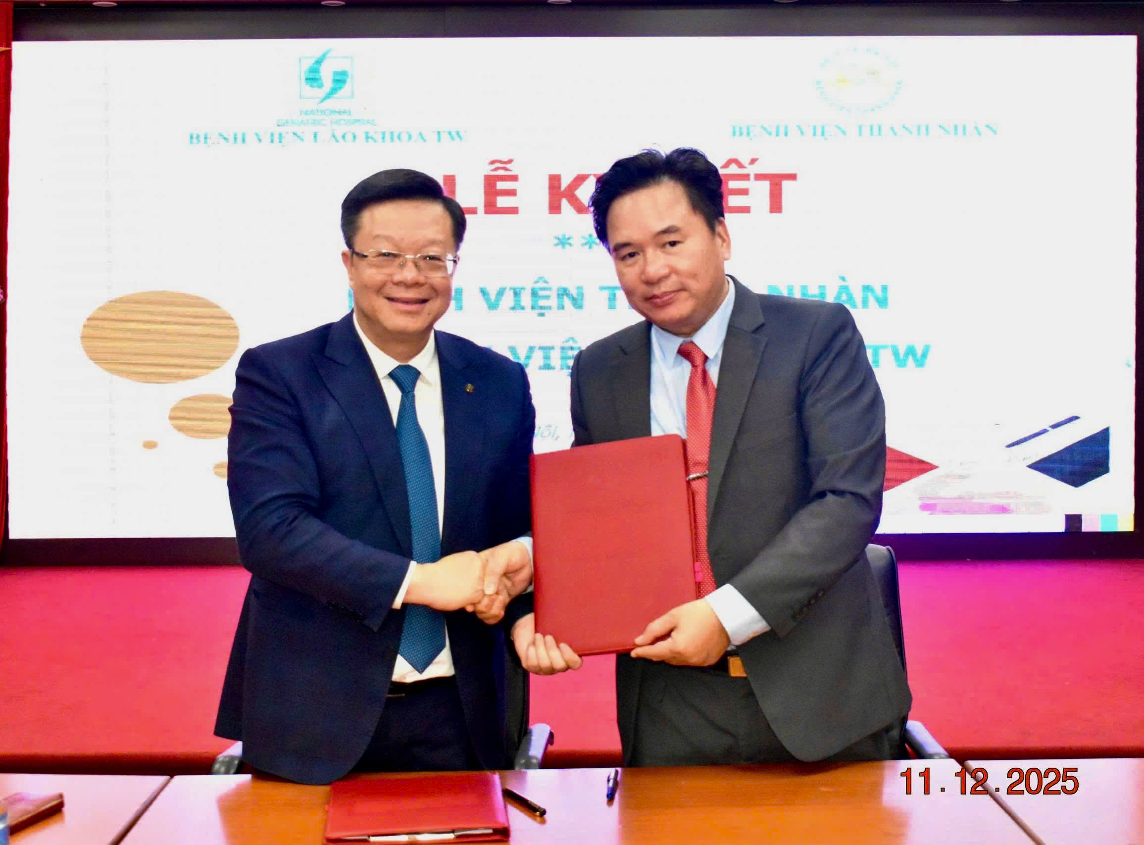 BỆNH VIỆN LÃO KHOA TRUNG ƯƠNG TĂNG CƯỜNG HỢP TÁC CHUYÊN MÔN TRONG CHĂM SÓC NGƯỜI CAO TUỔI